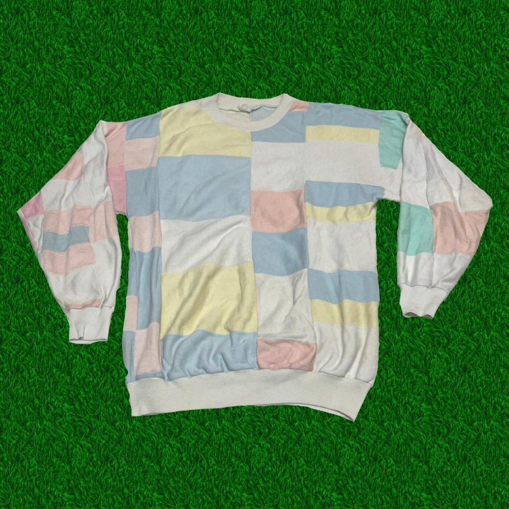 Vintage Pastel Colored Sweater